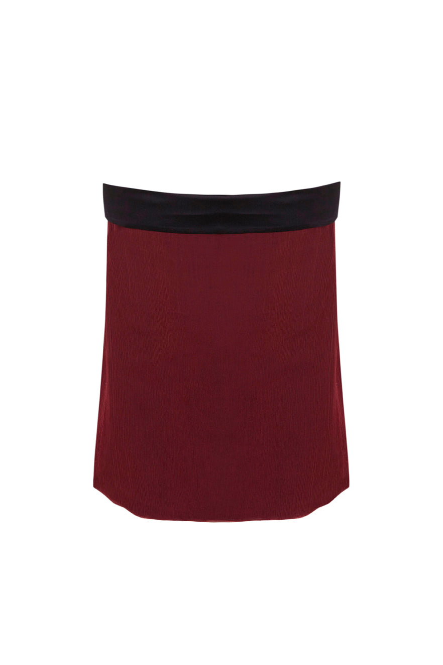 Top Ponzano | Black / Burgundy