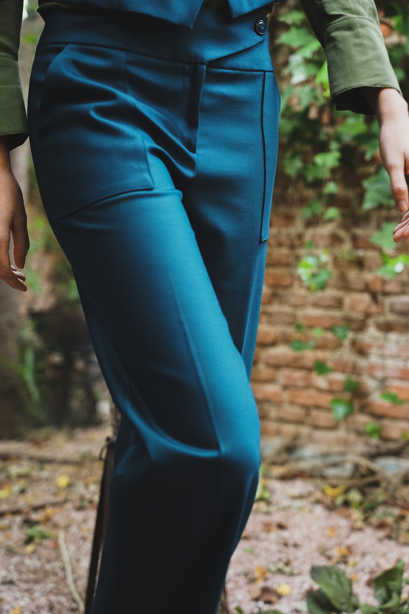 Pantalón Office | Petróleo