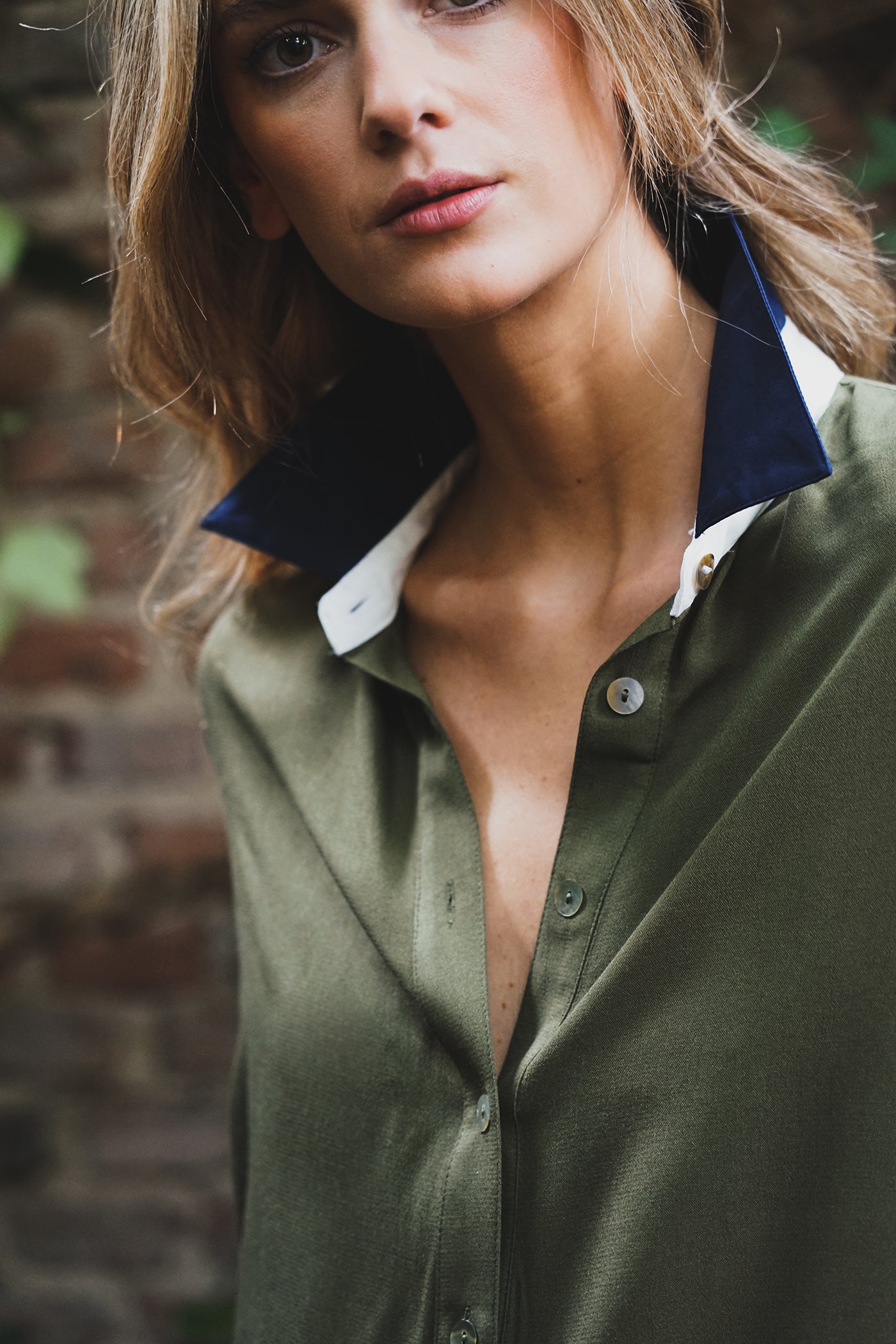 Camisa Office I | Musgo & Marino