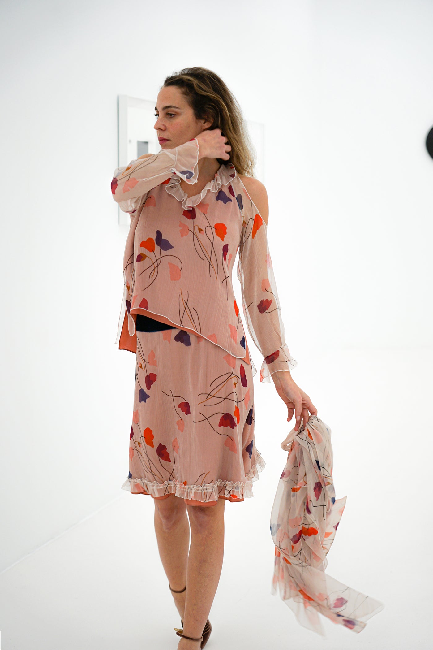Falda Piccadilly | Estampado Pétalo
