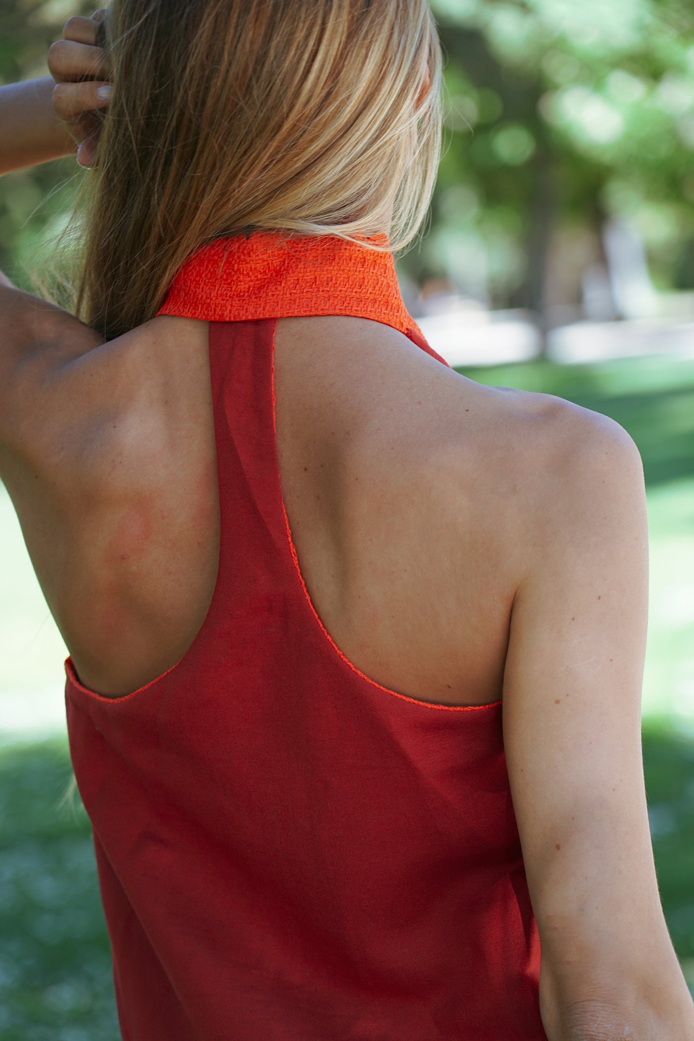 Top Blush | Naranja/Rojo