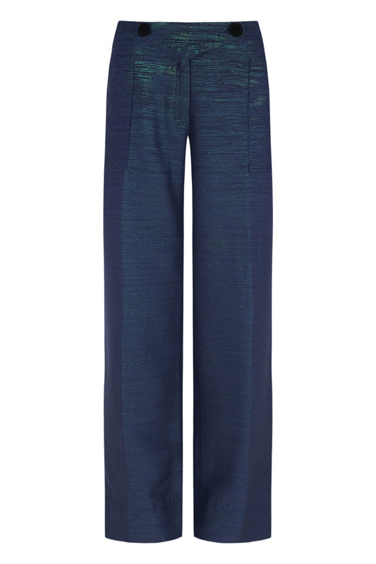 Pantalón X | Azul Trama Verde