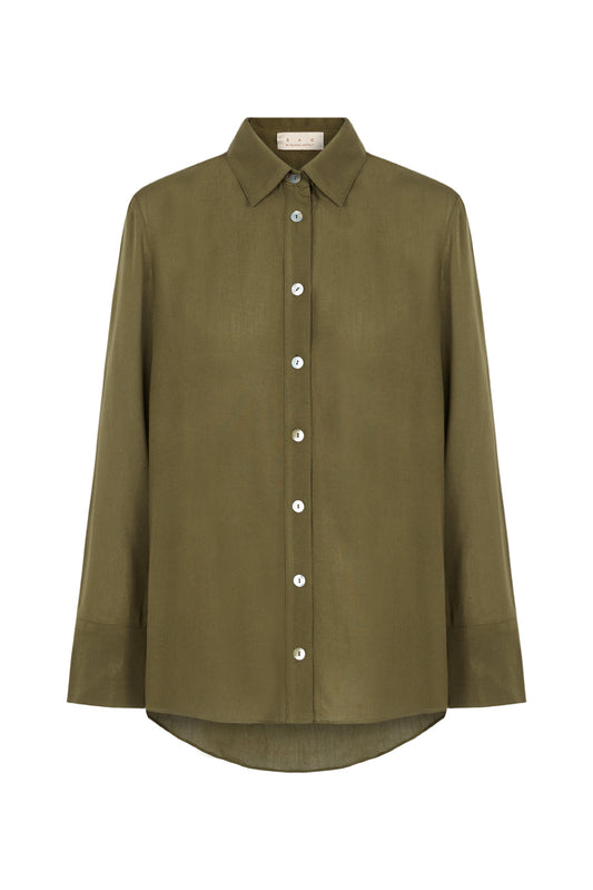 Camisa Office I| Musgo